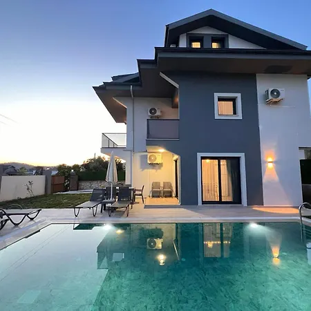 Kerem 4 Bdr Private Pool 别墅 费特希耶